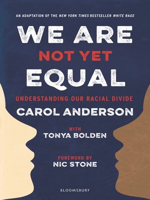 cover image of We Are Not Yet Equal